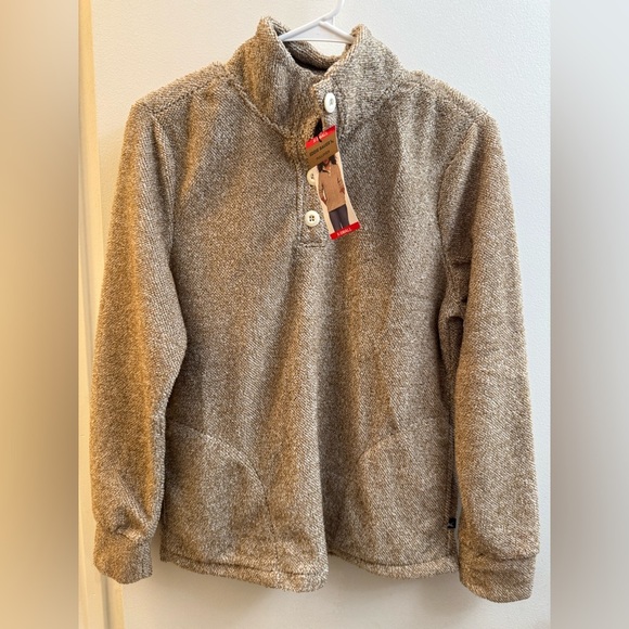 Eddie Bauer Tan Pullover Sweater - Picture 2 of 6